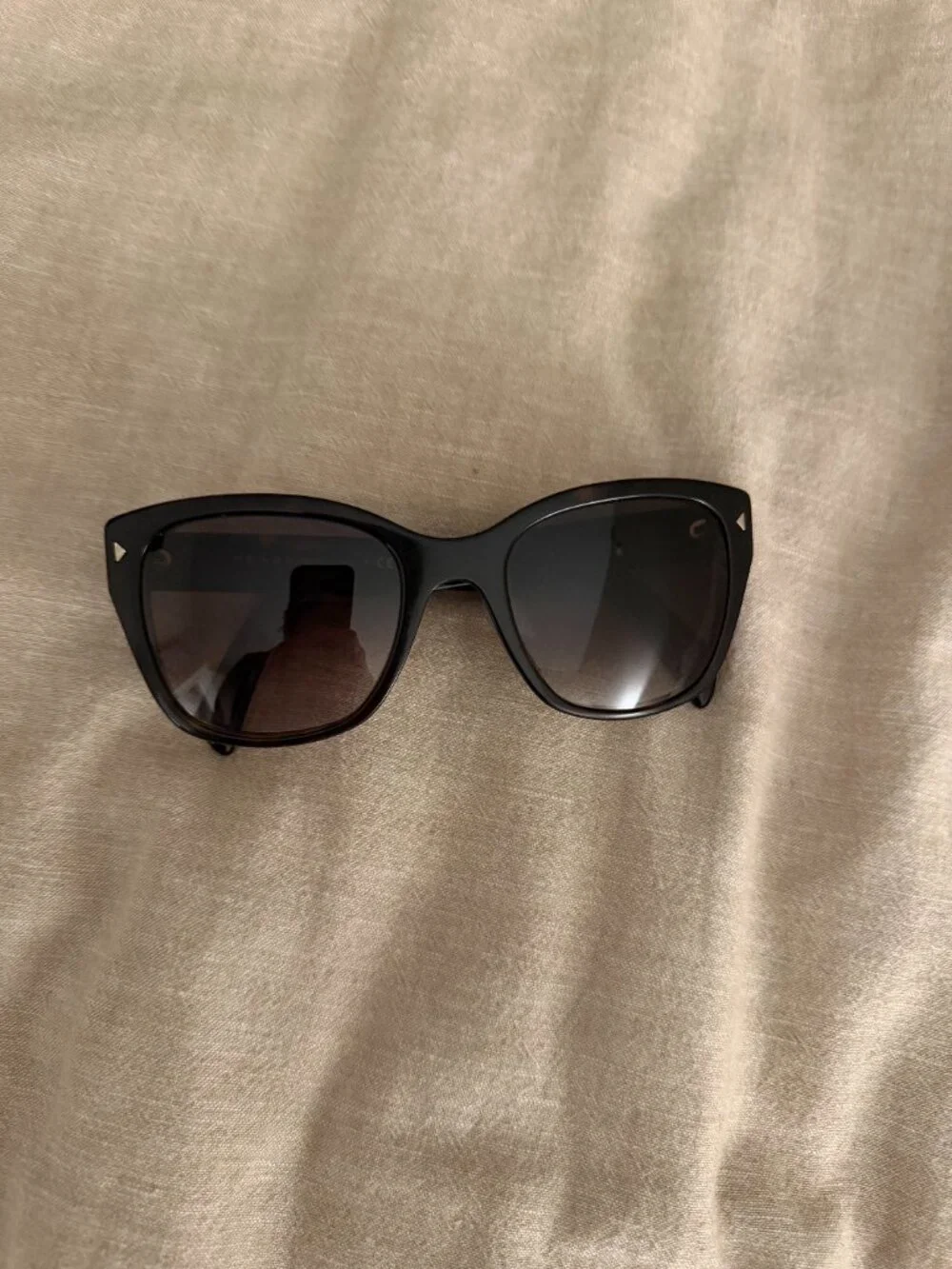Prada Black Cat-Eye Sunglasses